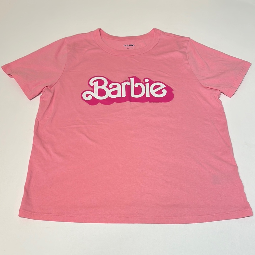 BARBIE MOVIE OLD NAVY SHIRT